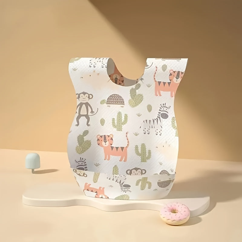 Baby Disposable Feeding Bibs, Baby Bibs, Children's Portable Food Bibs